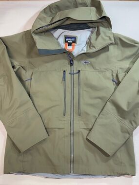 Patagonia M Swiftcurrent Wading Jacket - Tan - Discontinued Color